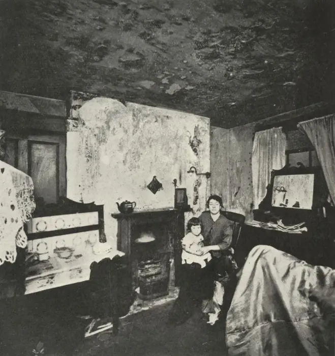 Framed Print : One-Roomed House for Five, (1938) Framed Print : One-Roomed House for Five, (1938)