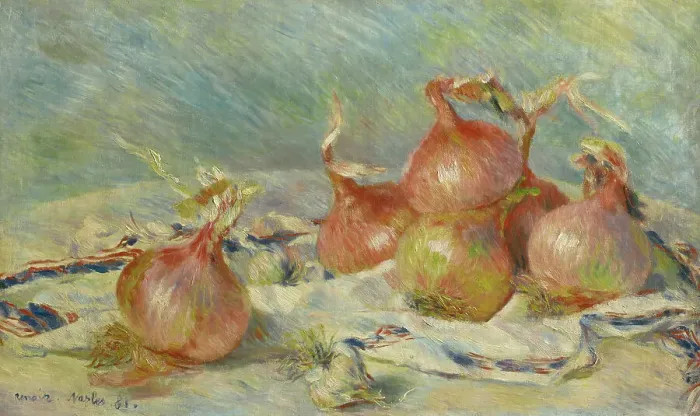 Framed Print : Onions, 1881. Creator: Pierre-Auguste Renoir Framed Print : Onions, 1881. Creator: Pierre-Auguste Renoir