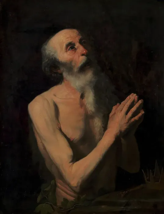 Framed Print : Onuphrius the Hermit, 1637-1764. Creator: Jusepe de Ribera Framed Print : Onuphrius the Hermit, 1637-1764. Creator: Jusepe de Ribera