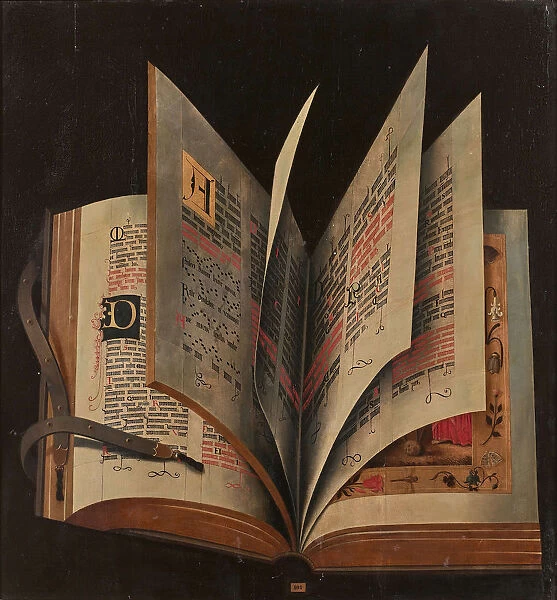 An open book, Mid of 16th cen Creator: Anonymous