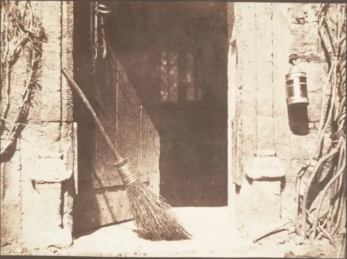 Framed Print : The Open Door, before May 1844. Creator: William Henry Fox Talbot