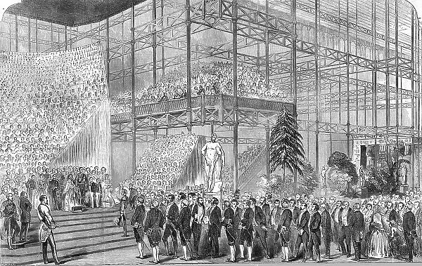 Opening of the Crystal Palace, Sydenham, by Her Majesty, on the 10th of June, 1854, 1854. Creator: Unknown