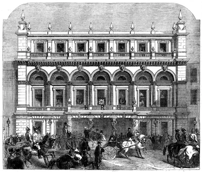 Framed Print : The opening of the Hartley Institution at Southampton by Lord Palmerston... 1862. Creator: Unknown Framed Print : The opening of the Hartley Institution at Southampton by Lord Palmerston... 1862. Creator: Unknown