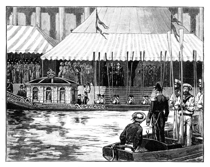 Framed Print : Opening of the London Coal Exchange, Royal Procession, Custom-House Quay, London, c1888 Framed Print : Opening of the London Coal Exchange, Royal Procession, Custom-House Quay, London, c1888