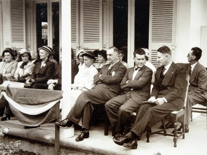 Framed Print : Opening of Mosman Library at Boronia, 1952. Creator: Unknown Framed Print : Opening of Mosman Library at Boronia, 1952. Creator: Unknown