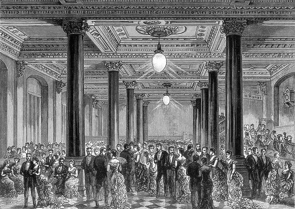 Opening soiree of the new offices of the Daily Telegraph, Fleet Street, London, 28 June 1882