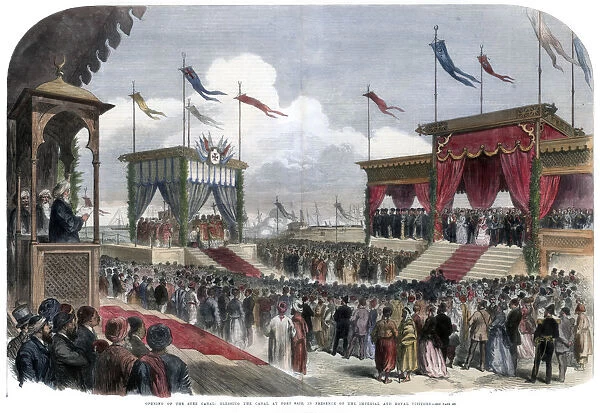 The Opening of the Suez Canal, Port Said, Egypt, 17 November 1869