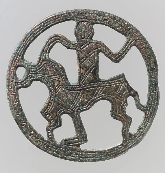 Openwork Belt Fitting, Frankish, 7th century. Creator: Unknown