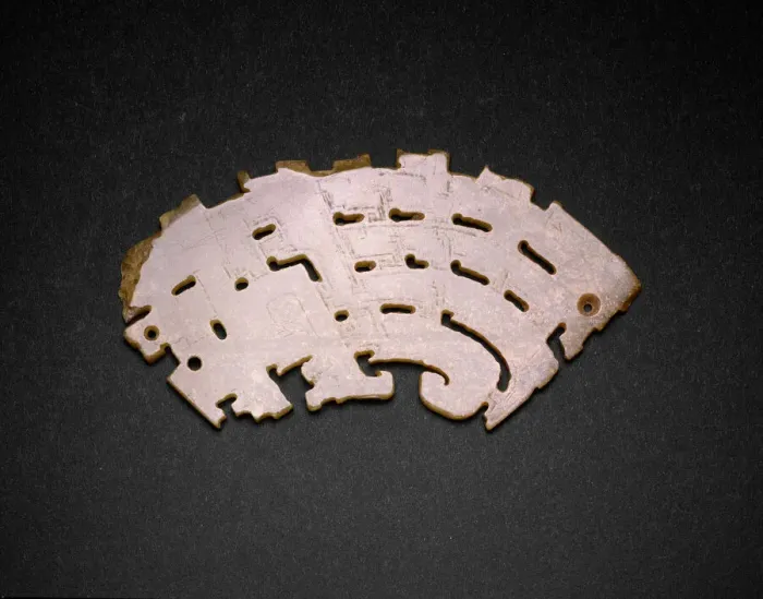 Framed Print : Openwork Ornament, Neolithic period, 3rd millennium B. C. Creator: Unknown Framed Print : Openwork Ornament, Neolithic period, 3rd millennium B. C. Creator: Unknown