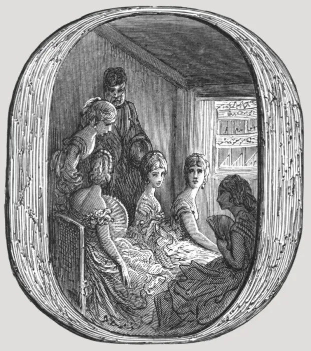 Framed Print : The Opera, 1872. Creator: Gustave Doré Framed Print : The Opera, 1872. Creator: Gustave Doré