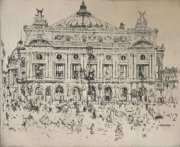 The Opera, 1915. Artist: John Marin