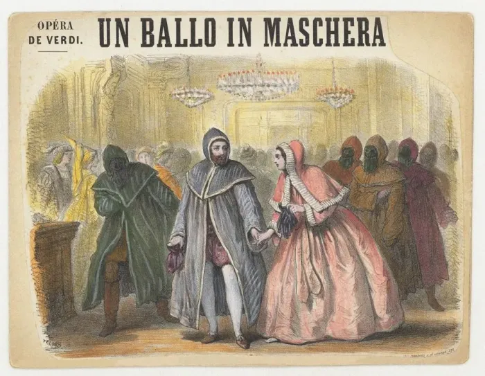 Framed Print : Opera Un Ballo in maschera by Giuseppe Verdi, Paris, Theatre Italien, 1861 Framed Print : Opera Un Ballo in maschera by Giuseppe Verdi, Paris, Theatre Italien, 1861
