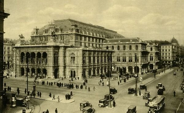 The Opera House, Vienna, Austria, c1935. Creator: Unknown