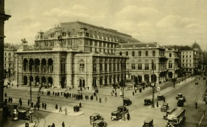 Framed Print : The Opera House, Vienna, Austria, c1935. Creator: Unknown Framed Print : The Opera House, Vienna, Austria, c1935. Creator: Unknown