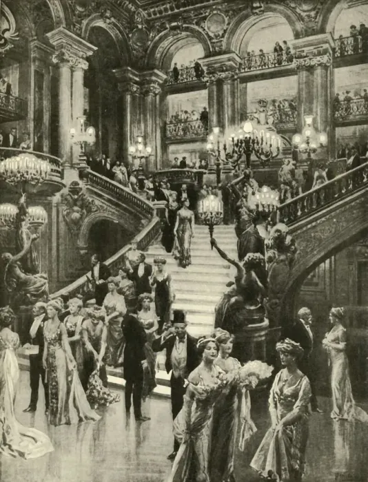 Framed Print : The Opera in Paris, 1910. Creator: Unknown Framed Print : The Opera in Paris, 1910. Creator: Unknown