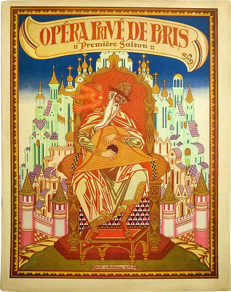 Opera prive de Paris. Premiere saison. 1929, 1928
