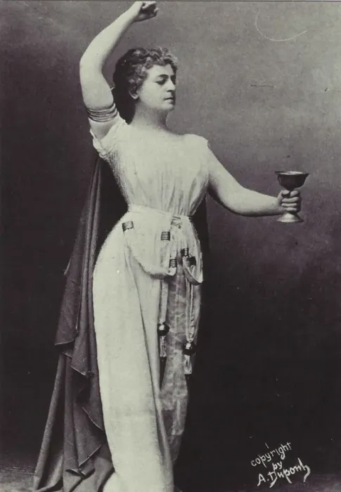 Framed Print : Opera singer Lilli Lehmann (1848-1929) as Isolde in Opera Tristan and Isolde by Richard Wagner, ca 1 Framed Print : Opera singer Lilli Lehmann (1848-1929) as Isolde in Opera Tristan and Isolde by Richard Wagner, ca 1