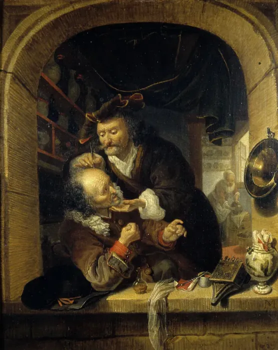 Framed Print : The operation, between 1663 and 1684. Creator: Bartholomeus Maton Framed Print : The operation, between 1663 and 1684. Creator: Bartholomeus Maton