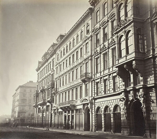 Operngasse No. 6, Zinshaus des Herrn M. Faber, 1860s. Creator: Unknown