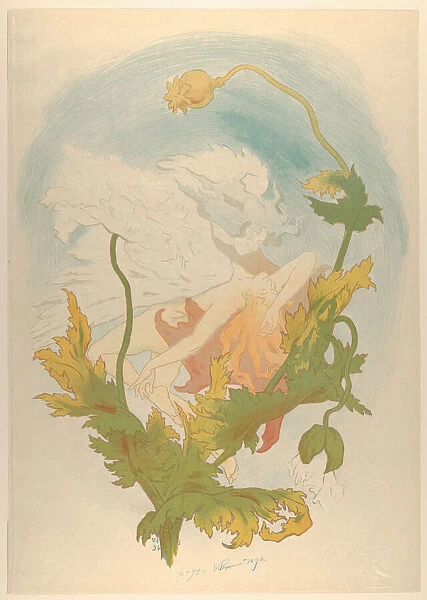 Opium, 1894. Creator: Prouve, Victor (1858-1943)