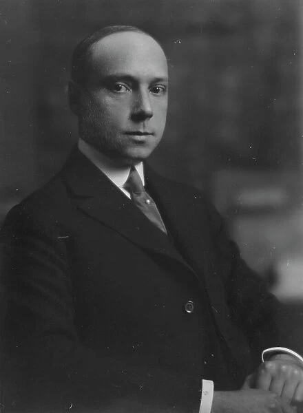 Oppenheimer, F.G. Dr. portrait photograph, 1916. Creator: Arnold Genthe
