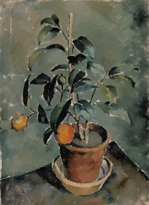 Framed Print : Orange Plant. Creator: Karl Isakson Framed Print : Orange Plant. Creator: Karl Isakson