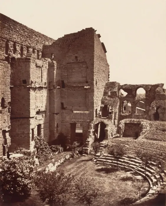 Framed Print : Orange, Theatre Antique, ca. 1861. Creator: Edouard Baldus Framed Print : Orange, Theatre Antique, ca. 1861. Creator: Edouard Baldus