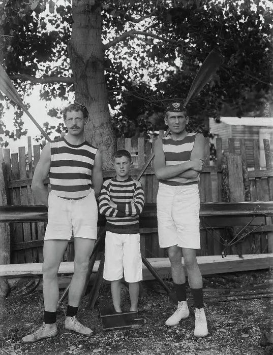 Framed Print : O.R.C. senior double sculls winners, Queenstown. Creator: Muir & Moodie Framed Print : O.R.C. senior double sculls winners, Queenstown. Creator: Muir & Moodie