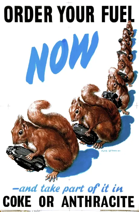 Framed Print : Order your fuel now - WWII poster, between 1939 & 1946 Framed Print : Order your fuel now - WWII poster, between 1939 & 1946
