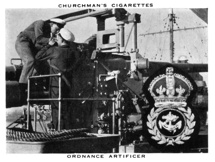 Framed Print : Ordnance Artificer, 1937. Artist: WA & AC Churchman Framed Print : Ordnance Artificer, 1937. Artist: WA & AC Churchman