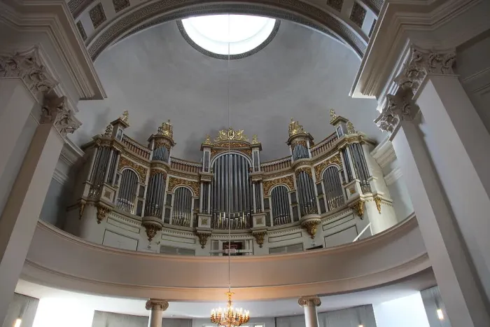 Framed Print : Organ, Lutheran Cathedral, Helsinki, Finland, 2011. Artist: Sheldon Marshall Framed Print : Organ, Lutheran Cathedral, Helsinki, Finland, 2011. Artist: Sheldon Marshall