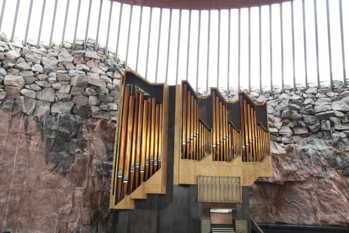 Framed Print : The organ, Temppeliaukio Church, Helsinki, Finland, 2011. Artist: Sheldon Marshall Framed Print : The organ, Temppeliaukio Church, Helsinki, Finland, 2011. Artist: Sheldon Marshall