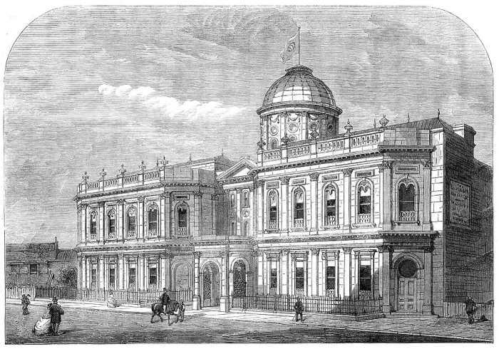 Framed Print : The Oriental Baths, Victoria-Street, Westminster, 1862. Creator: Unknown Framed Print : The Oriental Baths, Victoria-Street, Westminster, 1862. Creator: Unknown