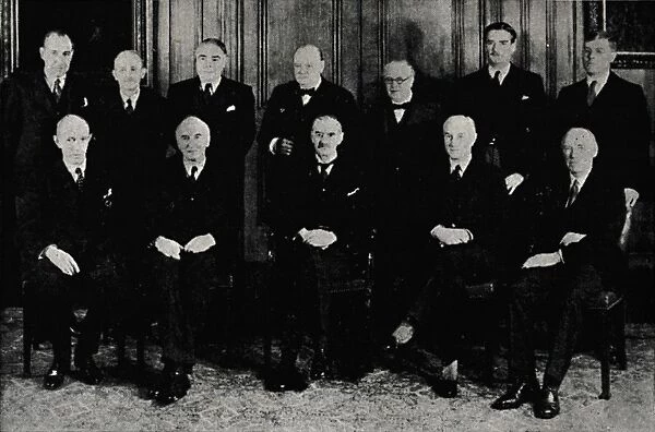 The Original War Cabinet, 1939, (1945). Creator: Unknown