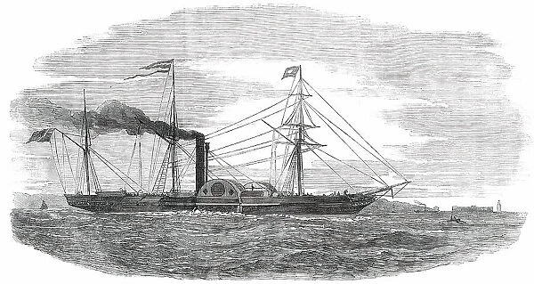 The 'Orion' Steamer, 1850. Creator: Unknown. The 'Orion' Steamer, 1850. Creator: Unknown