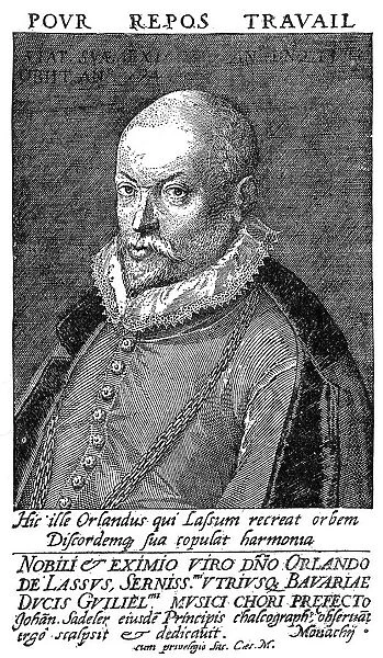 Orlandus Lassus, Flemish Renaissance composer and musician, 16th century