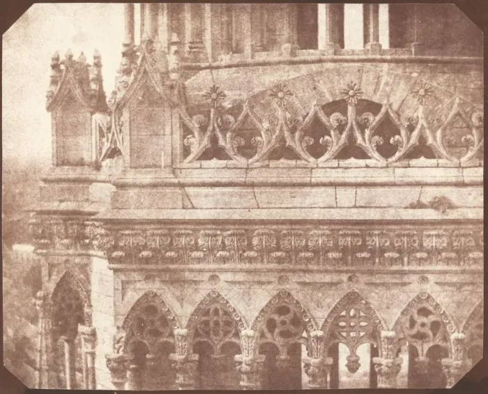 Framed Print : Orleans Cathedral, June 1843. Creator: William Henry Fox Talbot Framed Print : Orleans Cathedral, June 1843. Creator: William Henry Fox Talbot