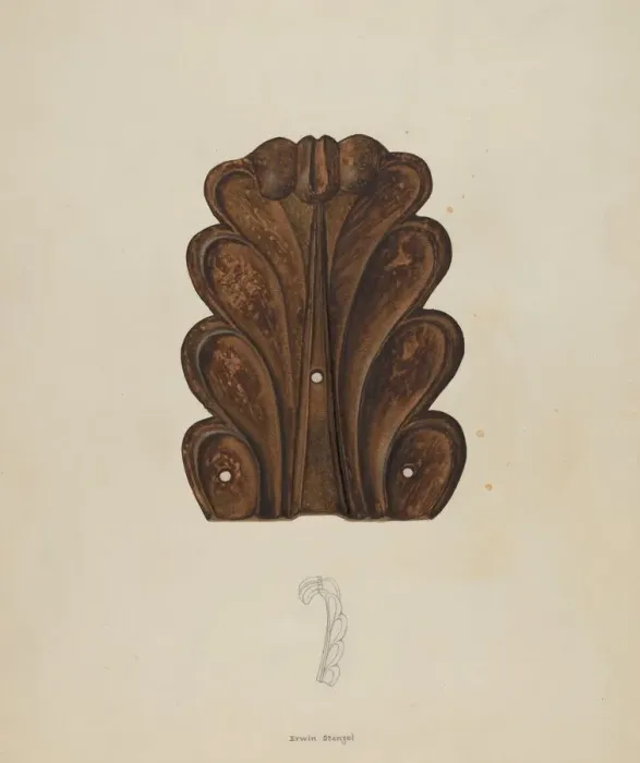 Framed Print : Ornament, 1935 / 1942. Creator: Erwin Stenzel Framed Print : Ornament, 1935 / 1942. Creator: Erwin Stenzel