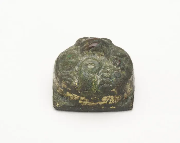 Framed Print : Ornament with a bear, Han dynasty, 206 BCE-220 CE. Creator: Unknown Framed Print : Ornament with a bear, Han dynasty, 206 BCE-220 CE. Creator: Unknown