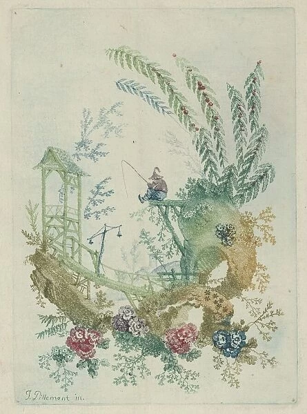 Ornament Design from Nouvelle Suite de Cahiers de Dessins Chinois, 1790s