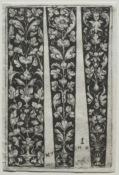 Framed Print : Ornament Fillet. Creator: Daniel I Hopfer (German, c. 1470-1536) Framed Print : Ornament Fillet. Creator: Daniel I Hopfer (German, c. 1470-1536)