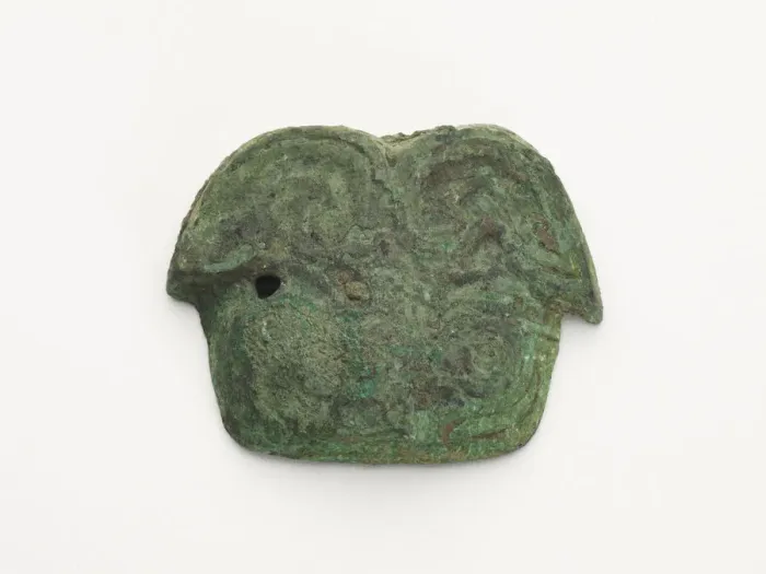 Framed Print : Ornament in the form of an animal mask, Western Zhou dynasty, ca. 1050-770 BCE Framed Print : Ornament in the form of an animal mask, Western Zhou dynasty, ca. 1050-770 BCE