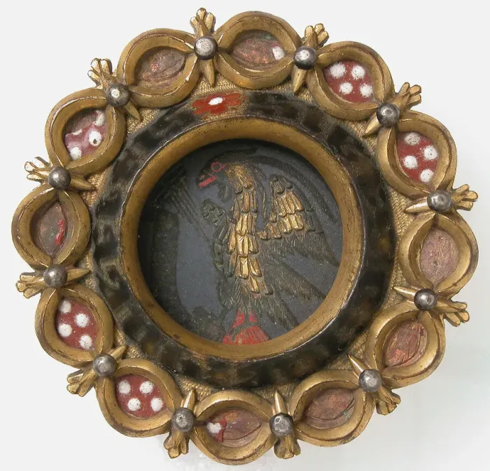 Framed Print : Ornament, French, 15th century. Creator: Unknown Framed Print : Ornament, French, 15th century. Creator: Unknown