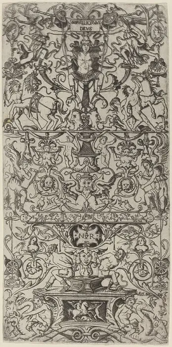 Framed Print : Ornament Panel: Mars, God of Battles, c. 1507. Creator: Nicoletto da Modena Framed Print : Ornament Panel: Mars, God of Battles, c. 1507. Creator: Nicoletto da Modena