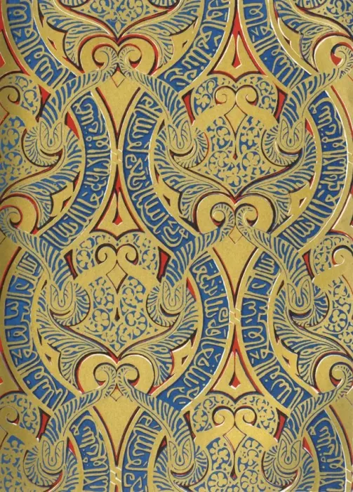 Framed Print : Ornament in panels on the wall, Hall of Ambassadors, 1907. Creator: Unknown Framed Print : Ornament in panels on the wall, Hall of Ambassadors, 1907. Creator: Unknown