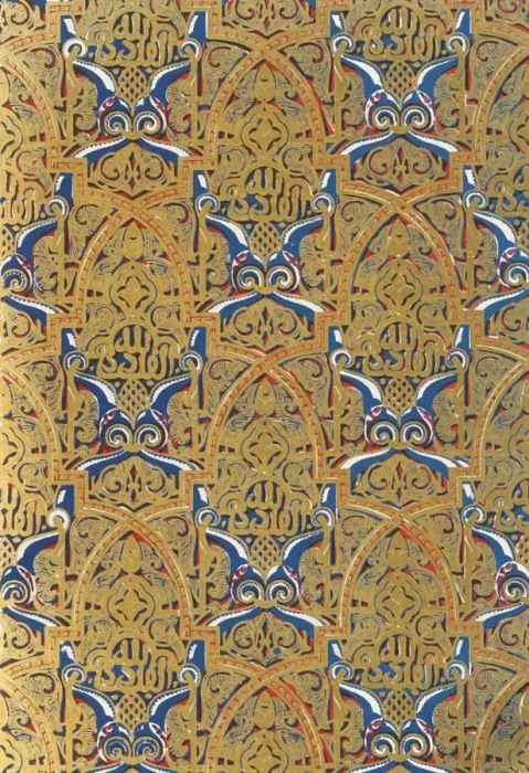 Framed Print : Ornament in panels on the Walls, Hall of the Ambassadors, 1907. Creator: Unknown Framed Print : Ornament in panels on the Walls, Hall of the Ambassadors, 1907. Creator: Unknown
