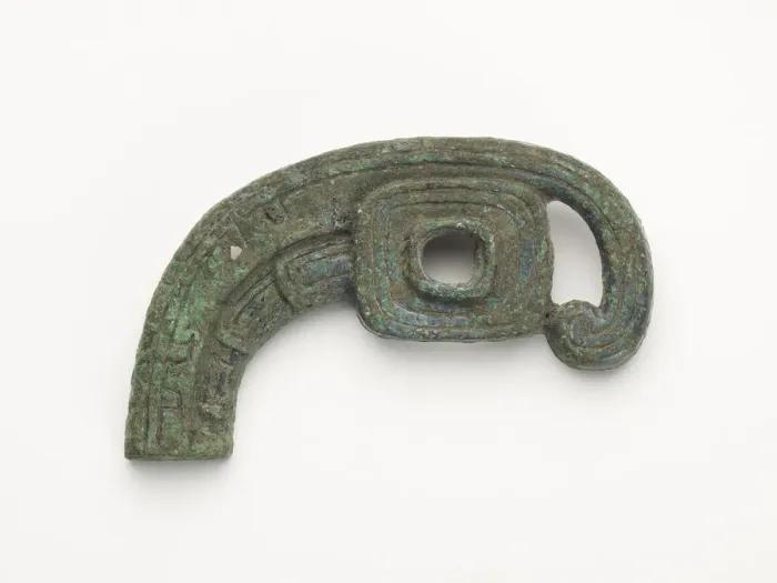 Framed Print : Ornament, Zhou dynasty, ca. 1050-221 BCE. Creator: Unknown Framed Print : Ornament, Zhou dynasty, ca. 1050-221 BCE. Creator: Unknown
