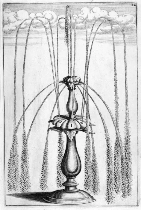 Framed Print : Ornamental fountain design, 1664. Artist: Georg Andreas Bockler Framed Print : Ornamental fountain design, 1664. Artist: Georg Andreas Bockler