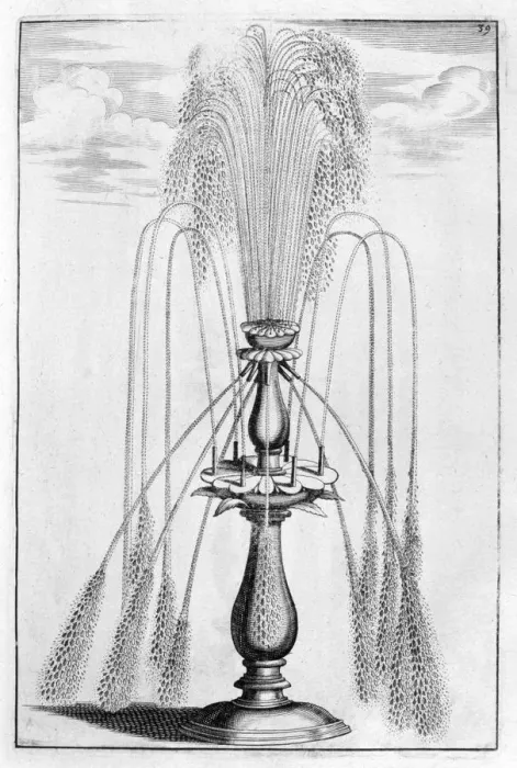 Framed Print : Ornamental fountain design, 1664. Artist: Georg Andreas Bockler Framed Print : Ornamental fountain design, 1664. Artist: Georg Andreas Bockler