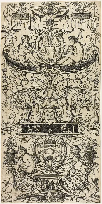 Framed Print : Ornamental Panel: Victoria Augusta, c.1507. Creator: Nicoletto da Modena Framed Print : Ornamental Panel: Victoria Augusta, c.1507. Creator: Nicoletto da Modena